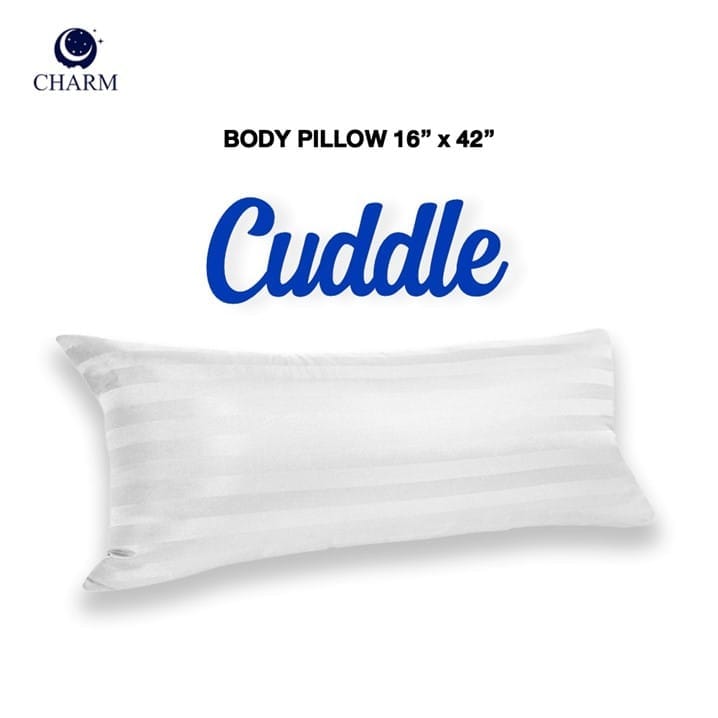 หมอน BODY CHARM รุ่น CUDDLE ขนาด 16" X 42" สีขาว